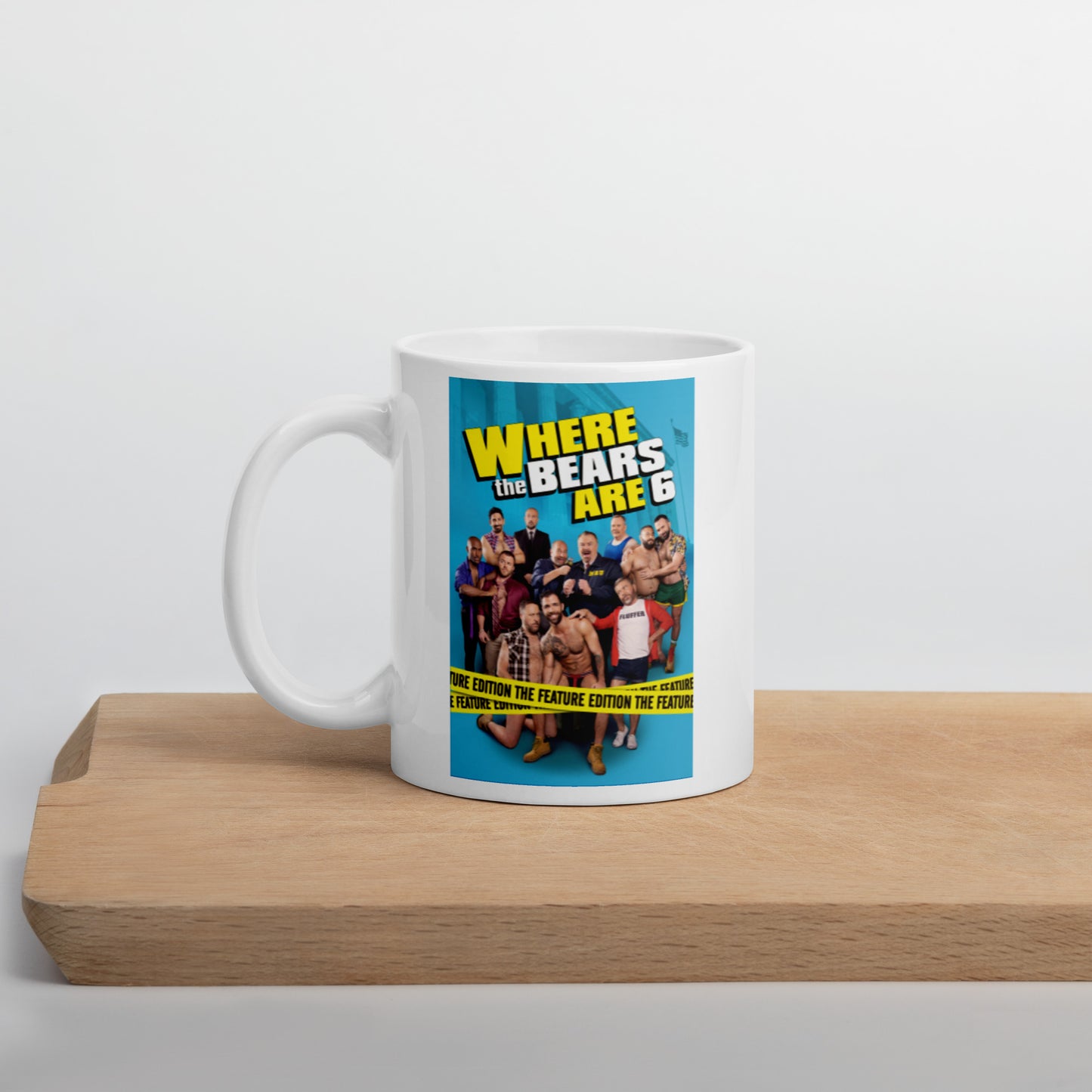 'Where The Bears Are' Season 6 White glossy mug
